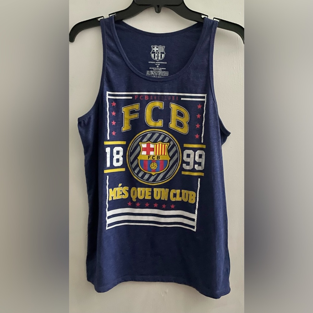 FC Barcelona Tank Top (Blue) - Size M